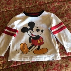 Gap Disney Mickey Mouse Long Sleeve T-shirt